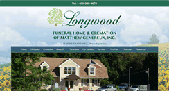 Desktop Screenshot of longwoodfuneralhome.com